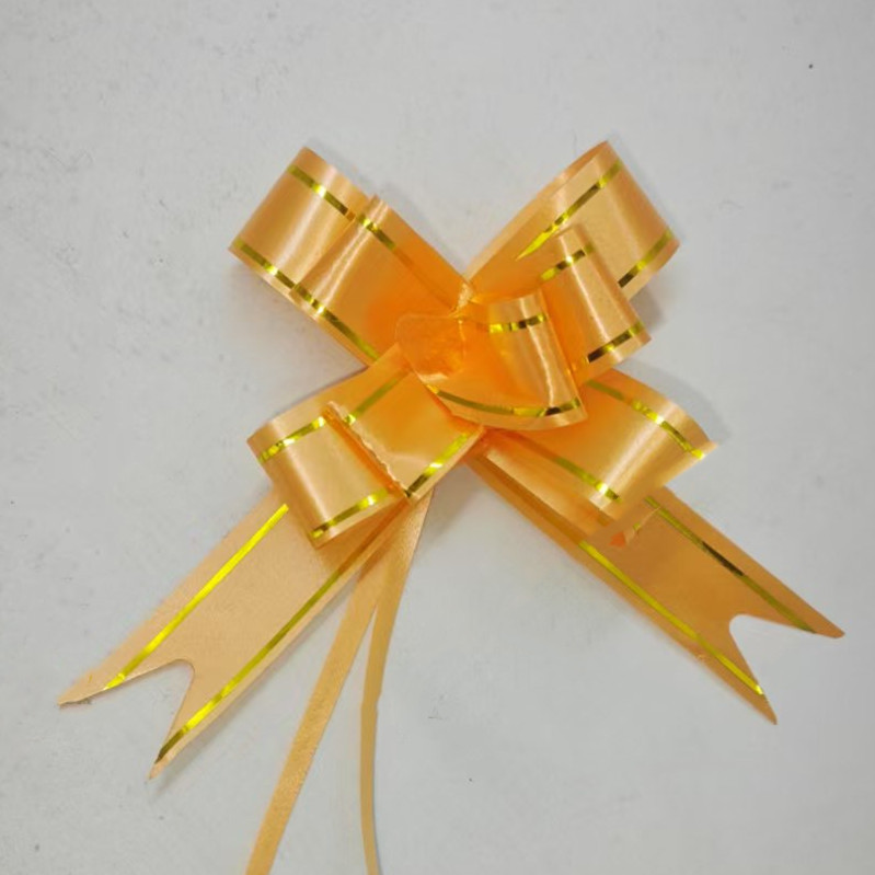 N ° 18 flor tirada a mano regalo de Navidad embalaje corbata flor decoración de la boda vacaciones cinta tirar flor fábrica al por mayor