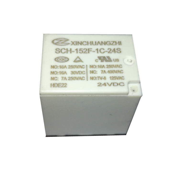 信创智继电器厂家销售SCH-152F-1C-24S 16A工业控制24V功率继电器