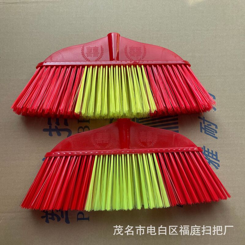 Shuangxi Ice Silk four rows of hair broom high quality broom cleaning factory warehouse sweeping outdoor campus home floor Shuangxi Ice Silk four rows of hair broom high quality broom cleaning factory warehouse sweeping outdoor campus home floor