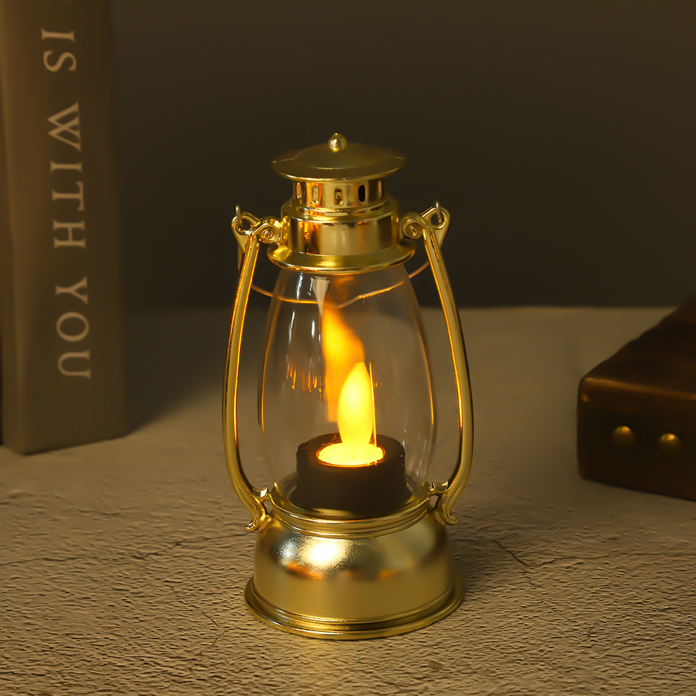 YC118 미디엄 스윙 심지 랜턴 [골드]