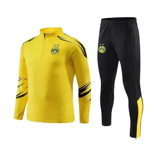 Miami Home Half Zip Long Sleeve New Soccer Training Clothes suit Light Board Adult Sportswear