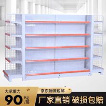 超市货架展示架 便利店多层货架 小卖部单双面架零食药店置物架子