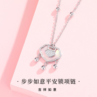 �ǳ�S925���y��ƽ���iŮ���ٴ�߼�������ʽС���Ʒ����ɫ�ļ�