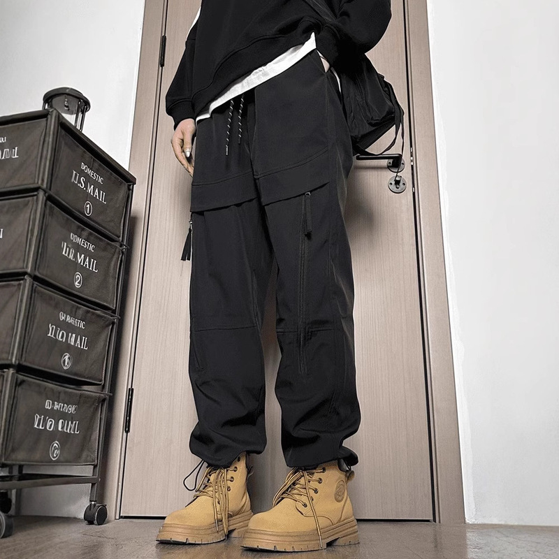 Rhubarb Martin Boots Matching Pants American Functional Zipper Crock Pants Men's Autumn Outdoor Mountaineering Pants Rhubarb Martin Boots Matching Pants American Functional Zipper Crock Pants Men's Autumn Outdoor Mountaineering Pants
