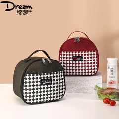 New Style Lunch Box Bag Insulated Handheld Bento Bag for Students, Thick Aluminum Foil Waterproof Insulated Bento Bag, Wholesale
