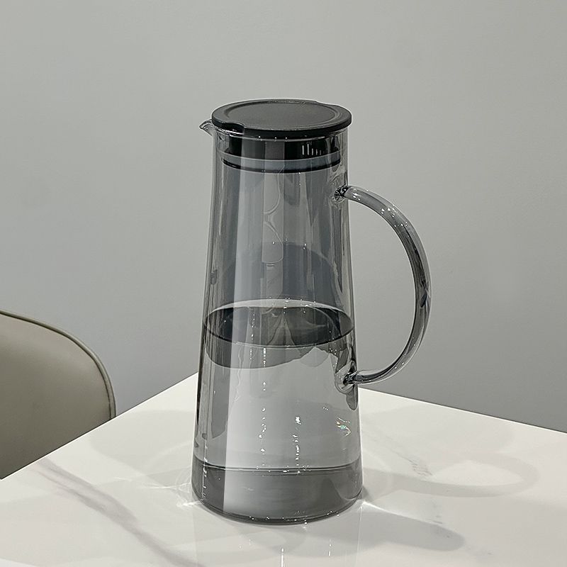 高品質、厚みがあり、高温耐性、高ホウケイ酸ガラスの軽い高級北欧ガラス冷水筒家庭用ドリンクカップセット|undefined
