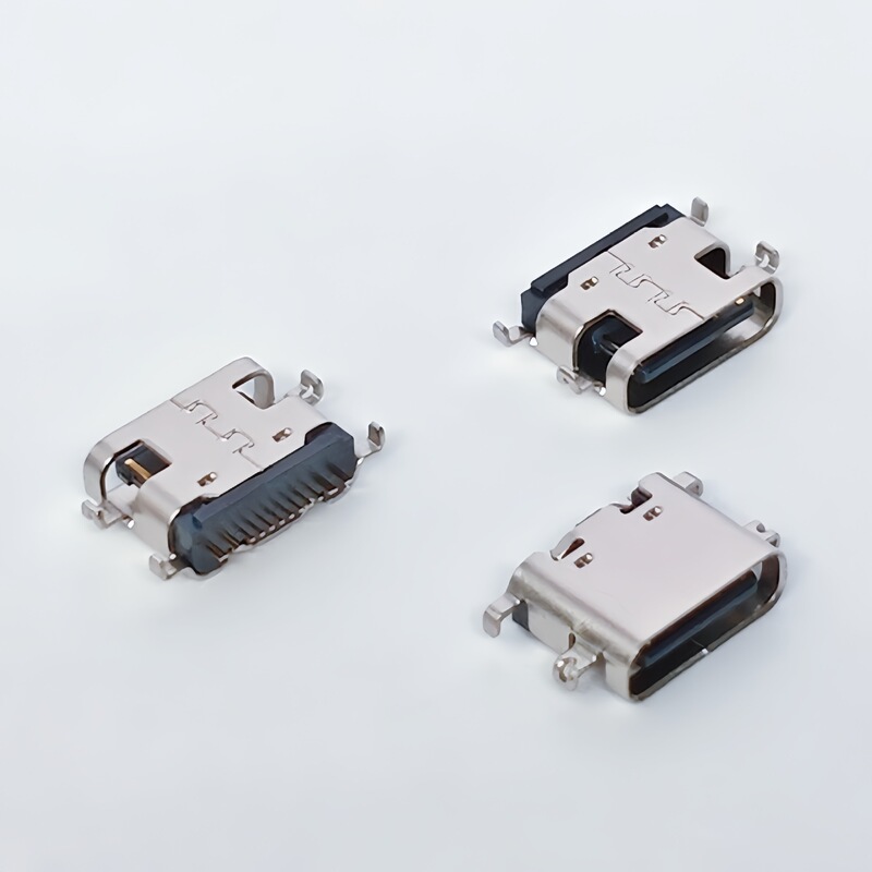 タイプ C メスソケット 16p シンクプレート 4 ピンプラグイン SMT パッチメスソケット TYPE-C 急速充電メスソケット工場直販|undefined