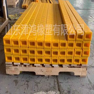 Polyethylene Storage Special Load-Bearing Black Anti-Corrosion Hdpe Solid Sleeper Mold Pads with a Load Capacity of up to Tens of Tons