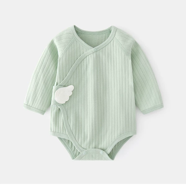 Green angel wings, bodysuit