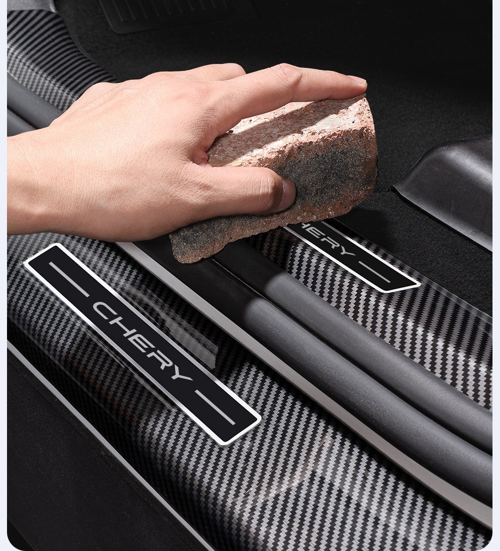 Suitable for Chery Fengyun T11/T10/A9L: door sill trim, welcome step, and trunk sill protector – protective and decorative accessories
