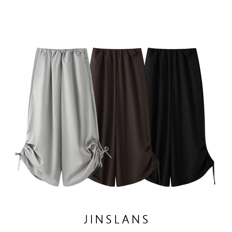 Cross-Border Foreign Trade Za European and American Style Women's Clothing, Aliexpress Hot-Selling Fashion, Stylish, Simple, Versatile, Adjustable Hem Wide-Leg Pants Cross-Border Foreign Trade Za European and American Style Women's Clothing, Aliexpress Hot-Selling Fashion, Stylish, Simple, Versatile, Adjustable Hem Wide-Leg Pants