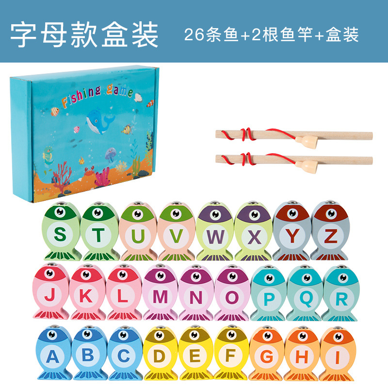 26 letters fishing (color box installation)