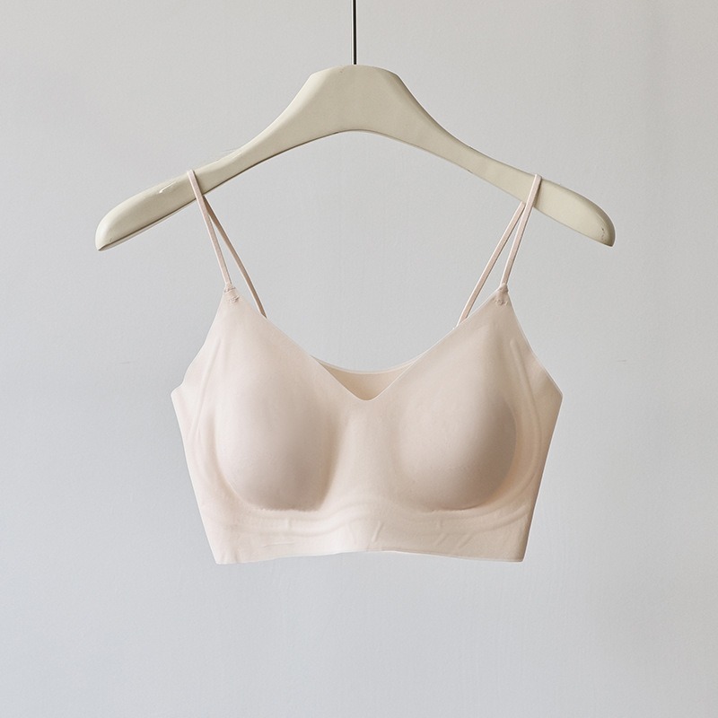 无痕内衣女大胸显小聚拢全罩杯薄款防下垂收副乳大码塑型文胸罩夏|undefined