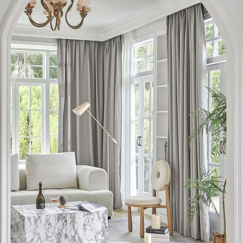 Fully blackout curtain lining, spring-yarn composite curtain, tumecoupong