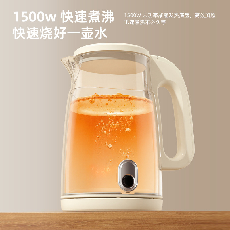 Zhigao hervidor de agua eléctrica hervidor de agua doméstico aislamiento automático apagado de acero inoxidable hervidor de agua caliente de gran capacidad al por mayor