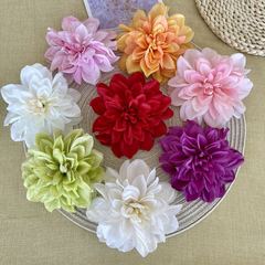 Artificial dahlia, epiphyllum, peony flowers stage decoration wedding celebration wedding venue arrangement entrance flowers fake flowers