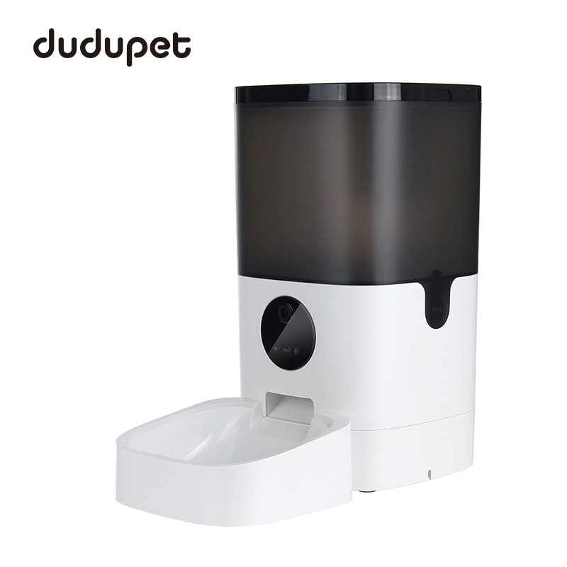 嘟都宠物喂食器智能定时自动喂食机4L猫咪狗狗wifi视频版
