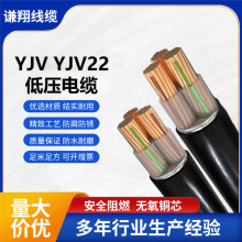 YJV/YJV22铜芯阻燃电力电缆铠装电缆辐照交联电缆2-5芯厂家直销