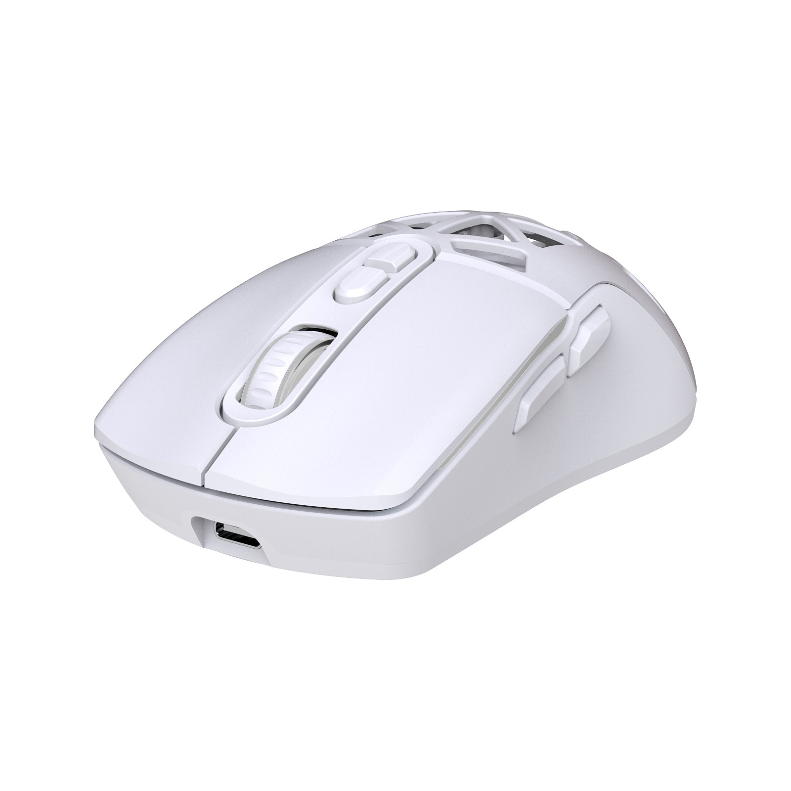 Nouvelle souris sans fil double mode rétro-éclairage rvb 4800 dpi avec batterie rechargeable 650 mAh intégrée BT5.1_voghion.com