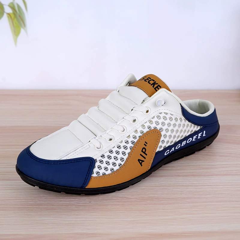 Men's breathable summer slippers, plus size