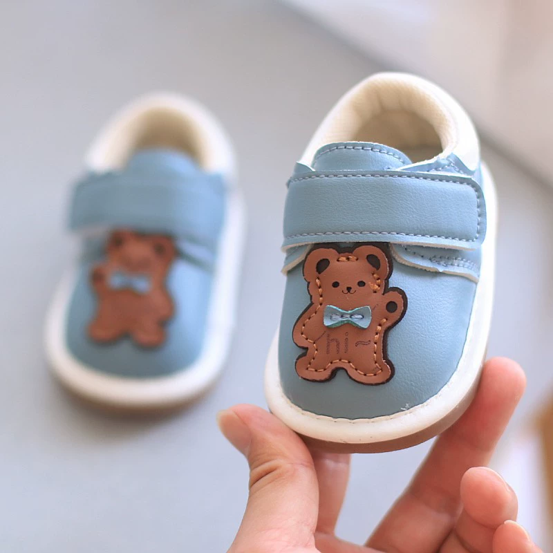 Весна и Осень 0-1-2 года обувь для ходьбы на мягкой подошве