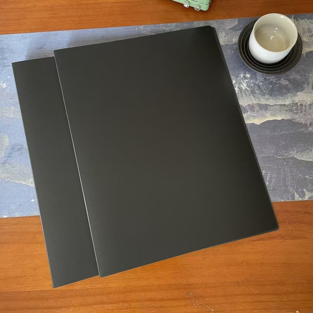 Carpeta A3 transparente inserción de papel de prueba bolsa de archivo de oficina libro de archivos de archivo de 8k libro de obras de arte