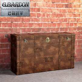 威士忌雪茄吧边柜美式复古餐边柜个性KTV清吧咖啡店客房收纳柜