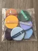 7 pieces transparent bags