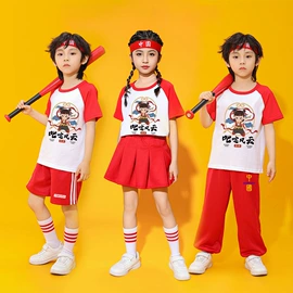 儿童表演服;童套装;童T恤