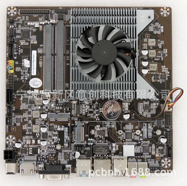 Проектирование и производство ЦП X86 Многоъядерным процессором ITX Circuit Control-все в одном машина N5095 Компьютерная плата