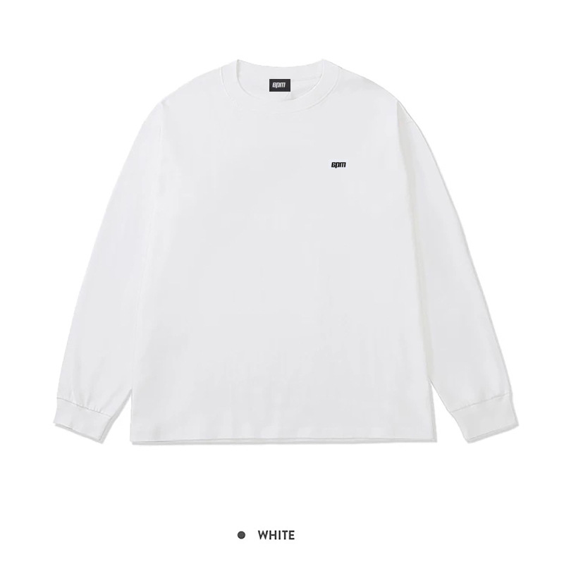 6PM 긴팔 화이트