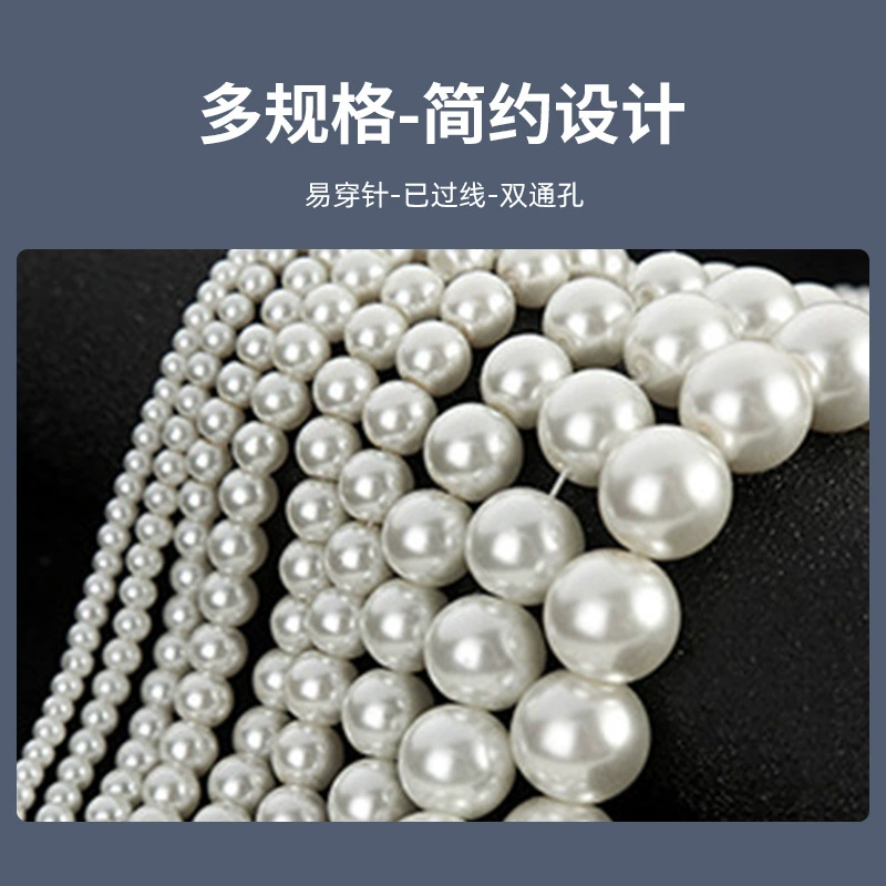 Accessory, accessories, glass beads pearl handmade, DIY, 3-18mm