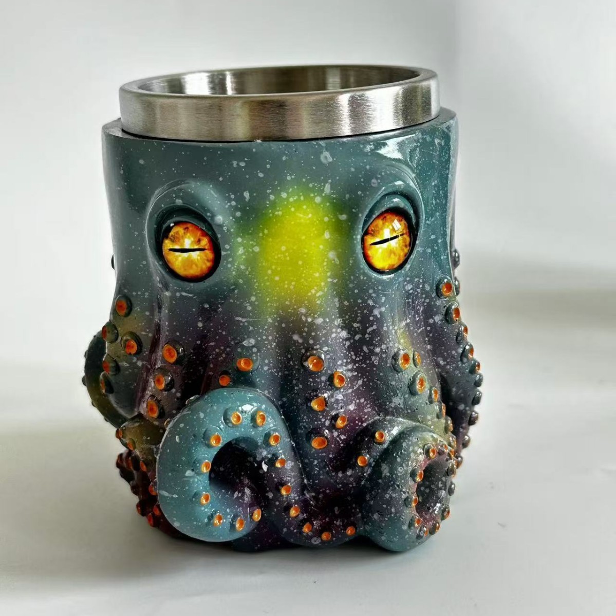 Estilo explosivo transfronterizo Cthulhu-Inspired Pirate Tankard Taza de pulpo Decoración de bar