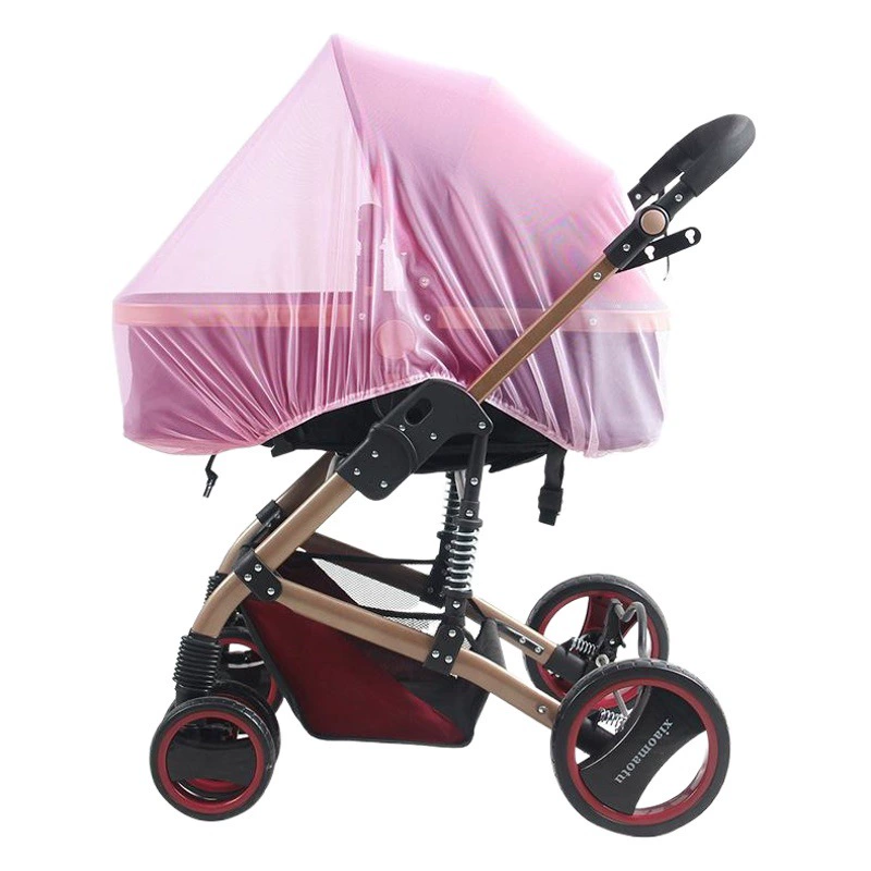 Универсальная москитная сетка для колясок из нового нейлона, 3 цвета, для младенцев и малышей, полная и частичная защита.