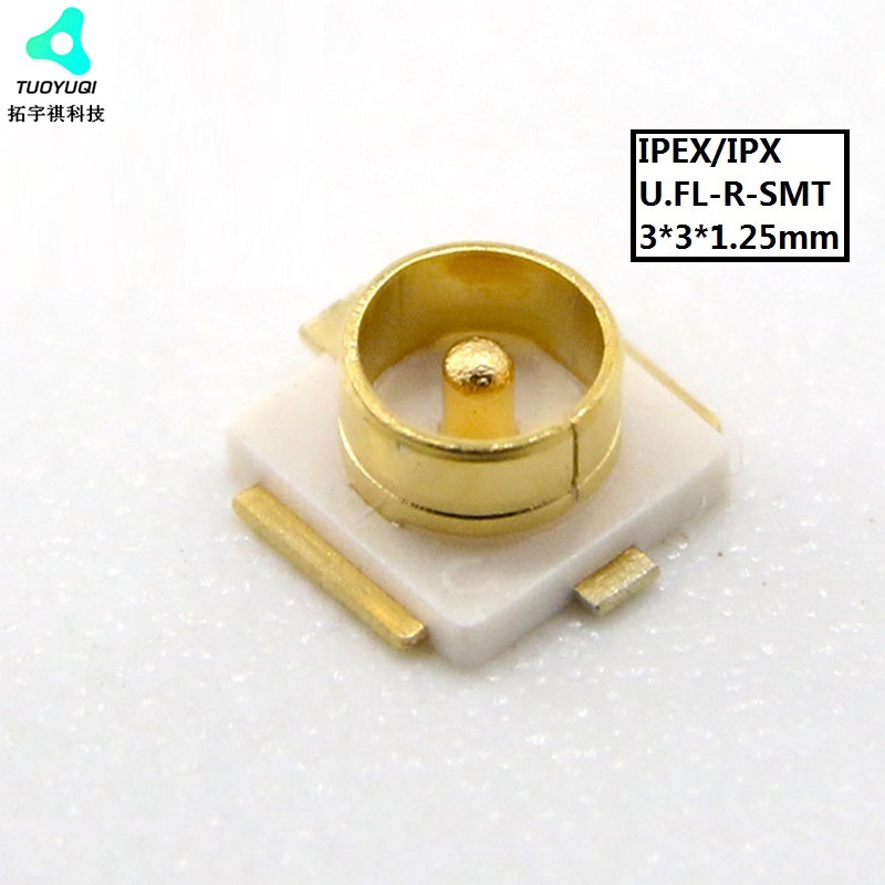 IPEX/IPX/U.FL-R-SMT /ipex贴片座1代.4代/MHF4RF同轴连接器PCB
