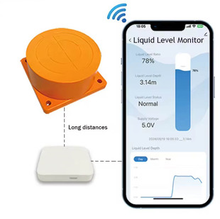 High Precision Ultrasonic Water ME201W Smart Home Equipment Water Level Measurement and Tank IOS/Android