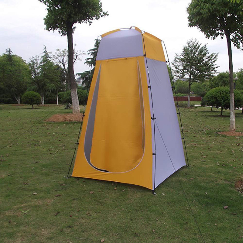 Outdoor toilet tent, portable shower and changing room, camping mobile shower cabin, fishing tent