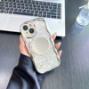 Epoxy resin, cream iphone14, phone case, mirror, 14promax, new collection