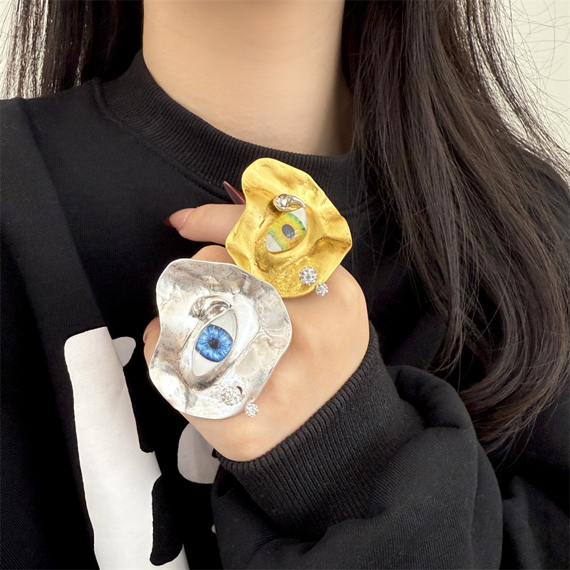 Stylish Fidget Ring For Anxiety Relief And Quiet Stress Control_voghion.com