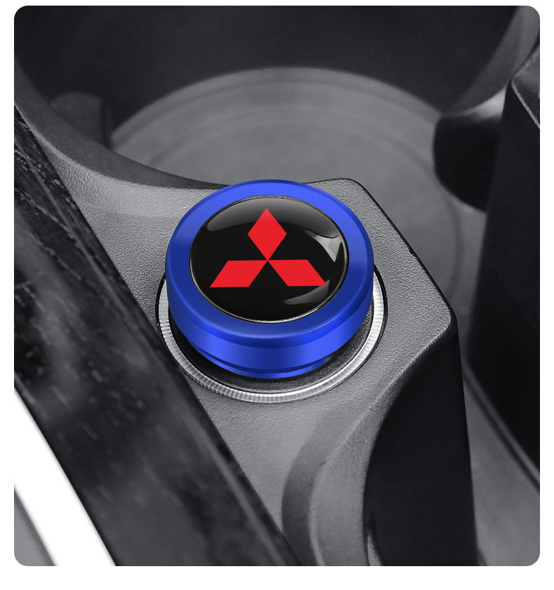 Suitable for Mitsubishi Outlander Jinxuan ASX Wing Shenyige Artu Ke Cigarette lighter dustproof metal waterproof protective cover