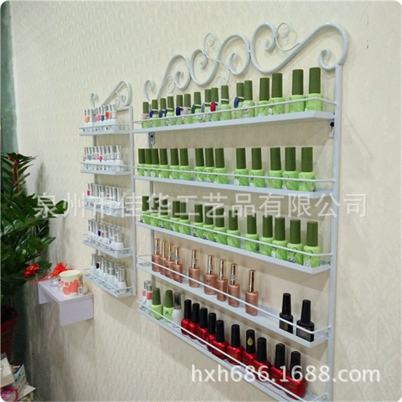 Cosmetic stand, metal nail polish