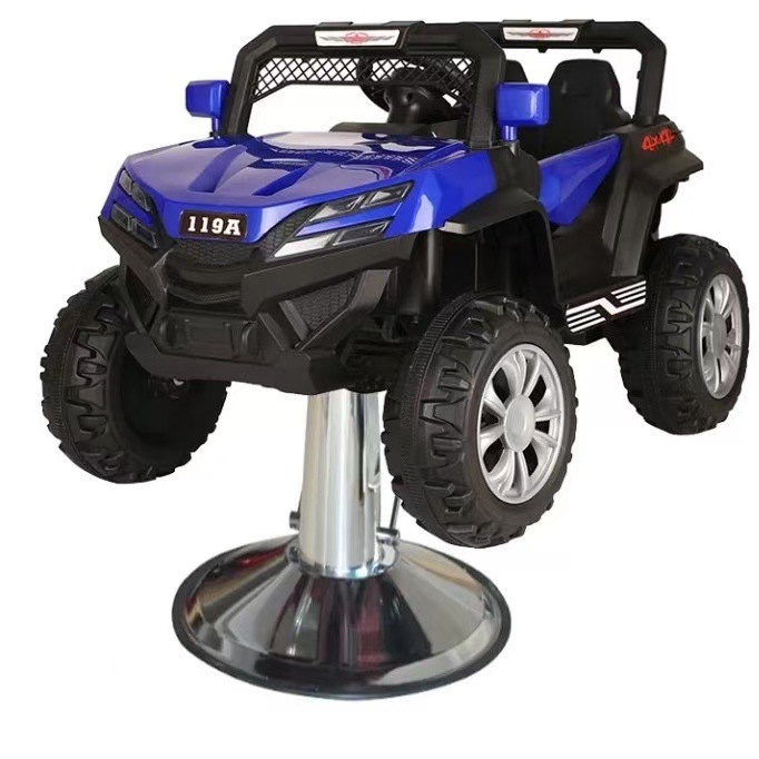 Silla de peluquería transfronteriza para niños silla de cabello giratoria silla de elevación salón de peluquería multifuncional asiento de automóvil de dibujos animados al por mayor image 49