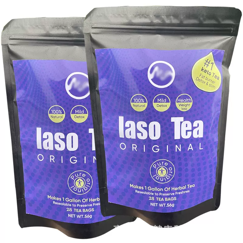 LasoTeaDetoxIASOTeaInstantSlimmingTea出口外贸跨境电商茶叶