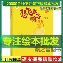 想飞的鸭子 精装硬壳绘本 幼儿园大中小班推荐阅读硬皮动物绘本