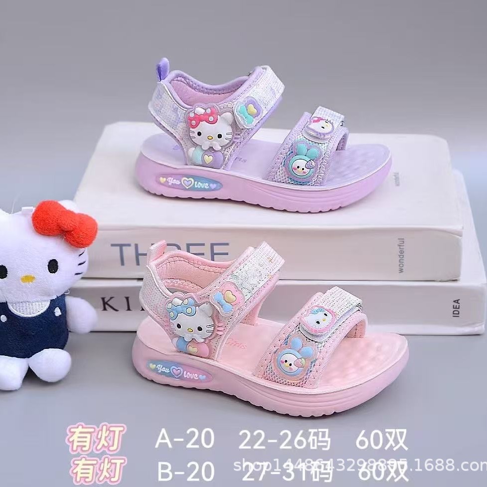 Lightweight children's cartoon fashionable cute sports sandals open…