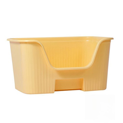 New kitten super large litter box anti-splash all-in-one open cat toilet fat cat litter box cat supplies