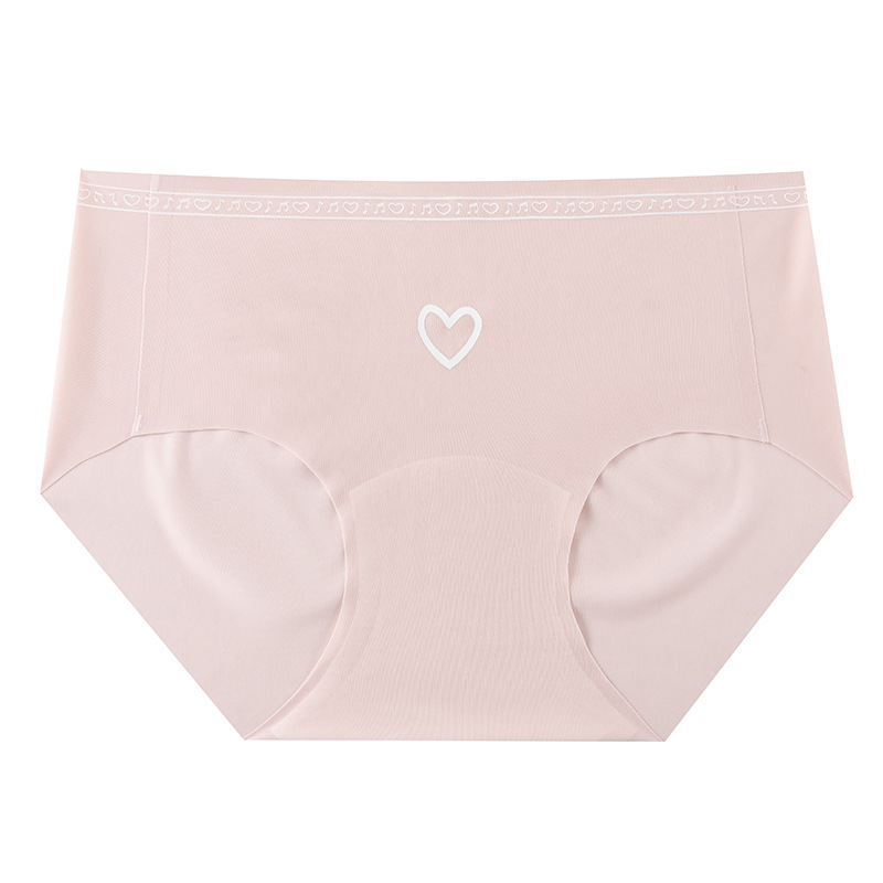Ropa interior ultrafina 10D sin costuras de seda de hielo de melocotón máscara de cadera entrepierna larga algodón antibacteriano cintura media ropa interior de seda de hielo para mujer