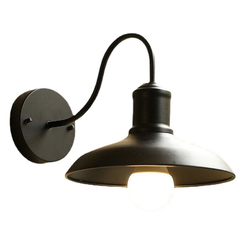 Lámpara de pared al aire libre impermeable americana retro loft estilo industrial balcón jardín lámpara al aire libre Villa iluminación expuesta lámpara de mesa