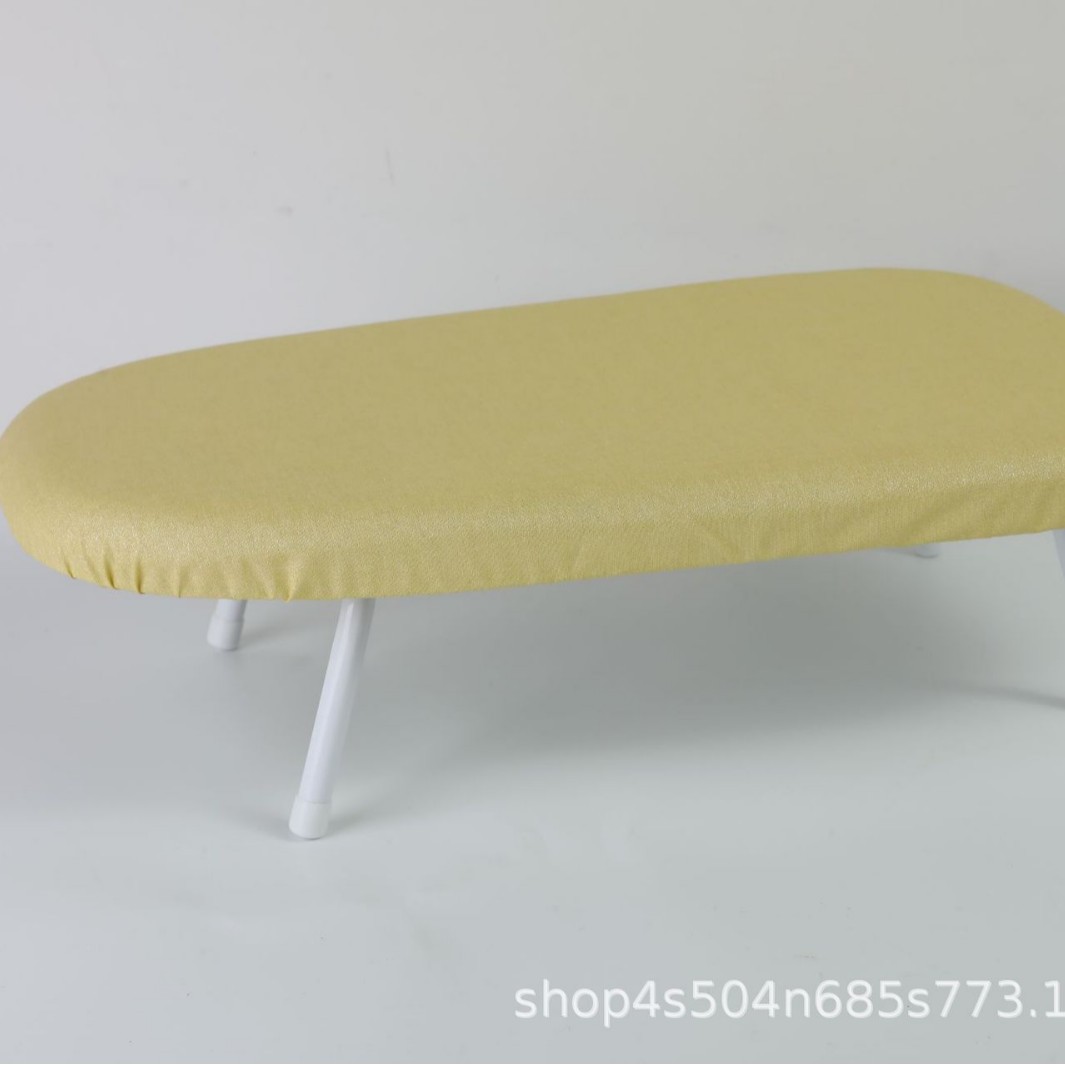 Hogar pequeña tabla de planchar de escritorio dormitorio plegable mini tabla de planchar multifuncional ajustable de alta temperatura portátil