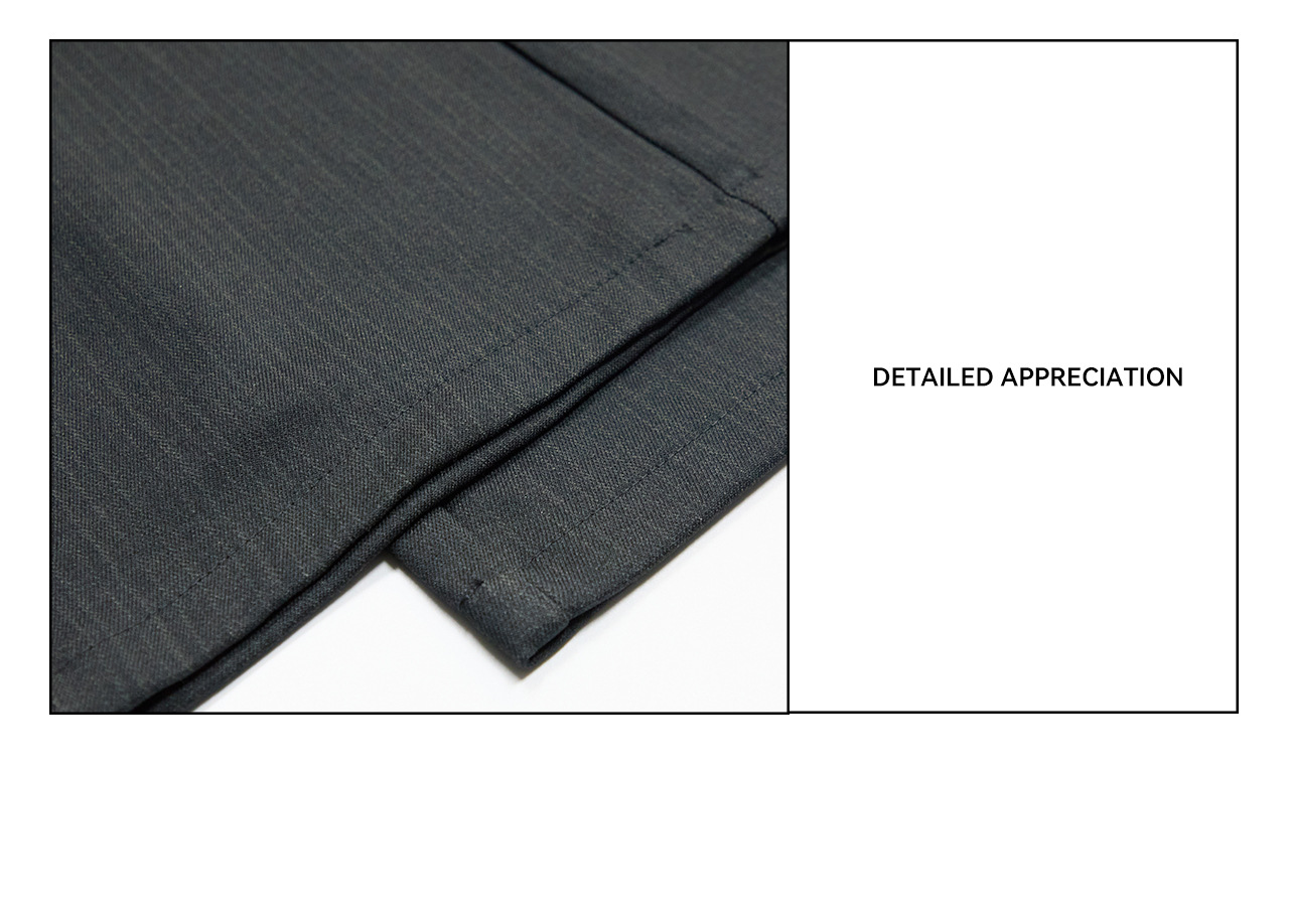 UNF Striped Straight-Leg Trousers
